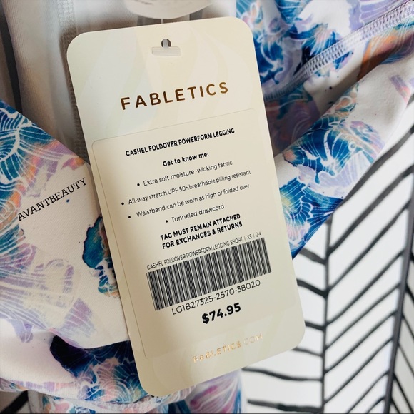 Fabletics Cashel Foldover PureLuxe Legging Size XS - Picture 11 of 16
